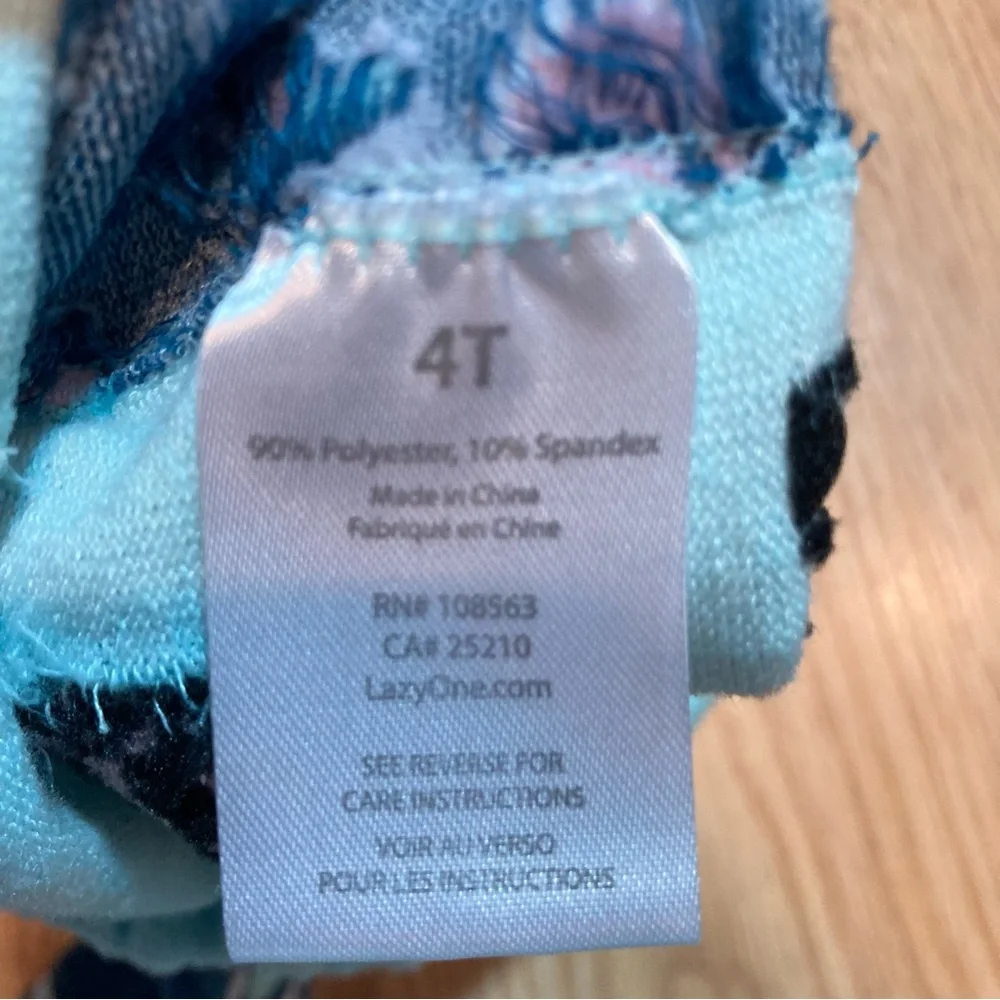 Lazy One toddler footless tights 4T‎